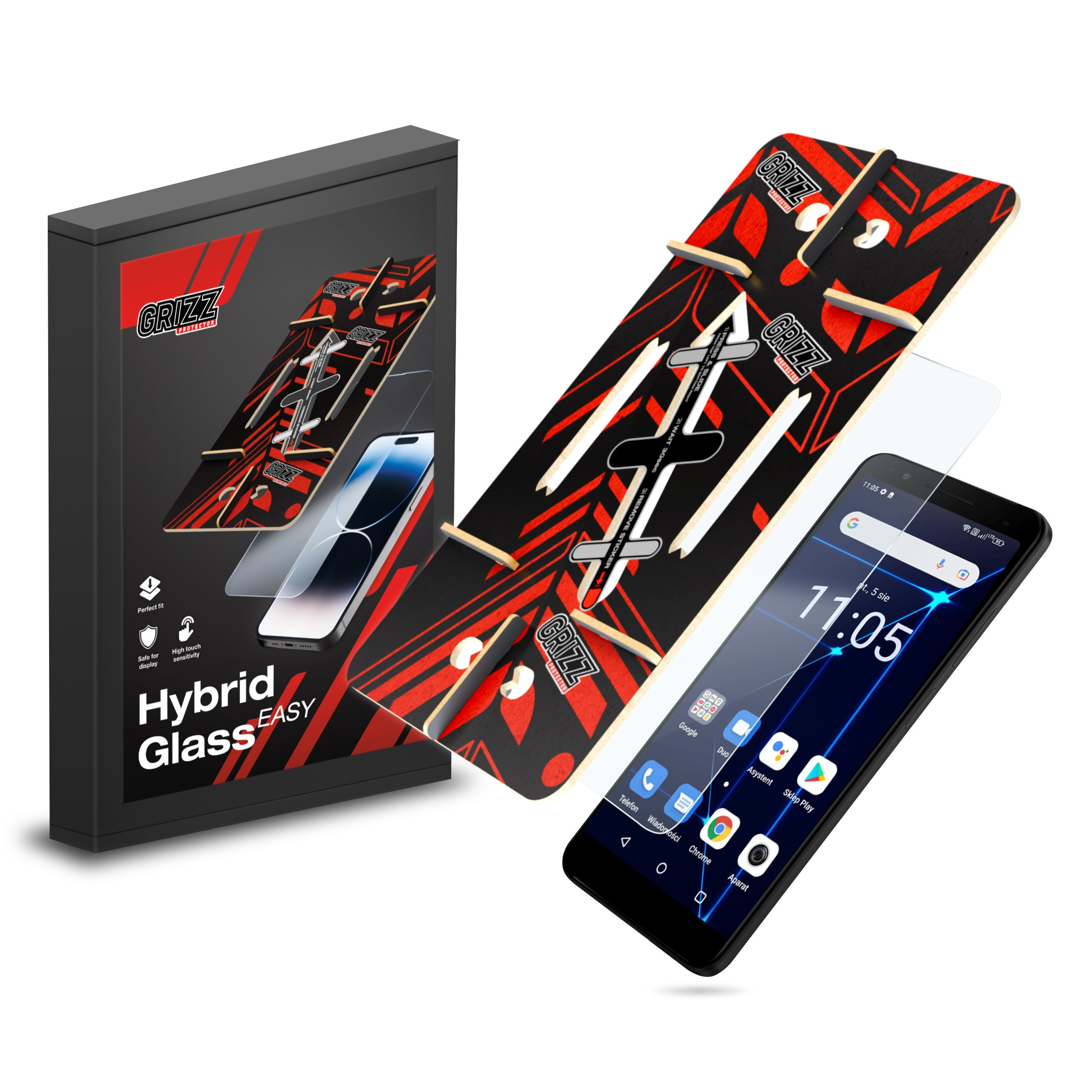 GrizzGlass HybridGlass Easy Hammer Construction