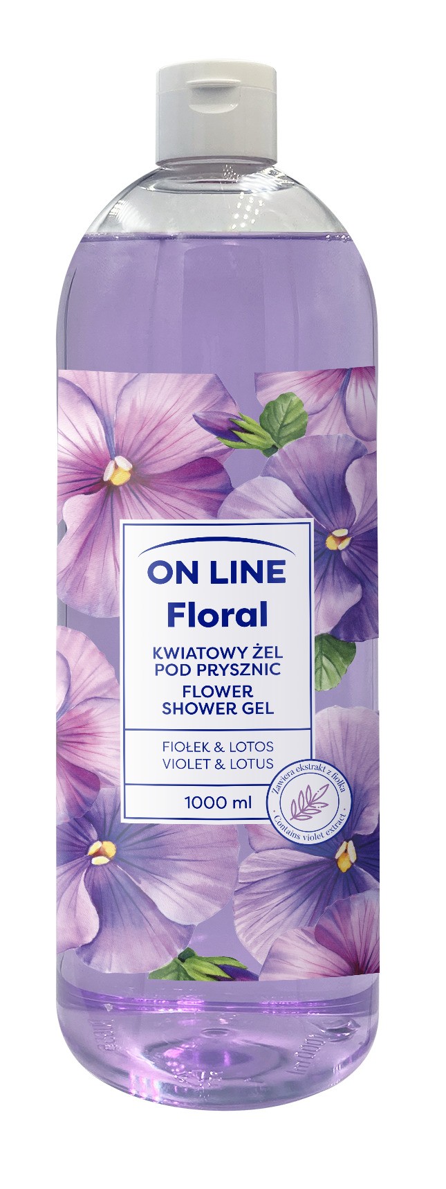 FS On LINE FLORAL Żel p/prys 1000ml Violet Lotus