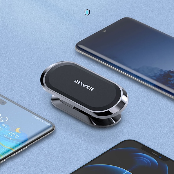 AWEI X20 Dashboard Magnetic Car Mount Black 