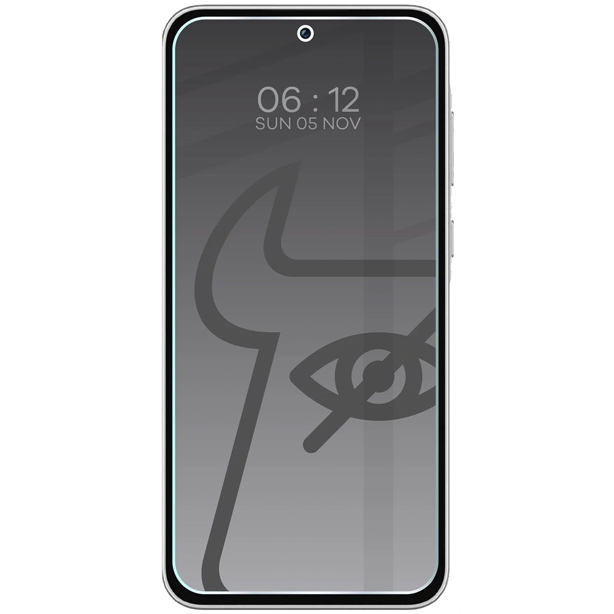 Prywatyzujące szkło hartowane Bizon Glass Clear Shadow do Samsung Galaxy M35 5G / A35 5G / A55 5G przyciemniane [2 PACK]