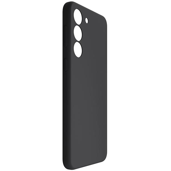 Case 3MK Silicone Case Samsung Galaxy S23 black/black