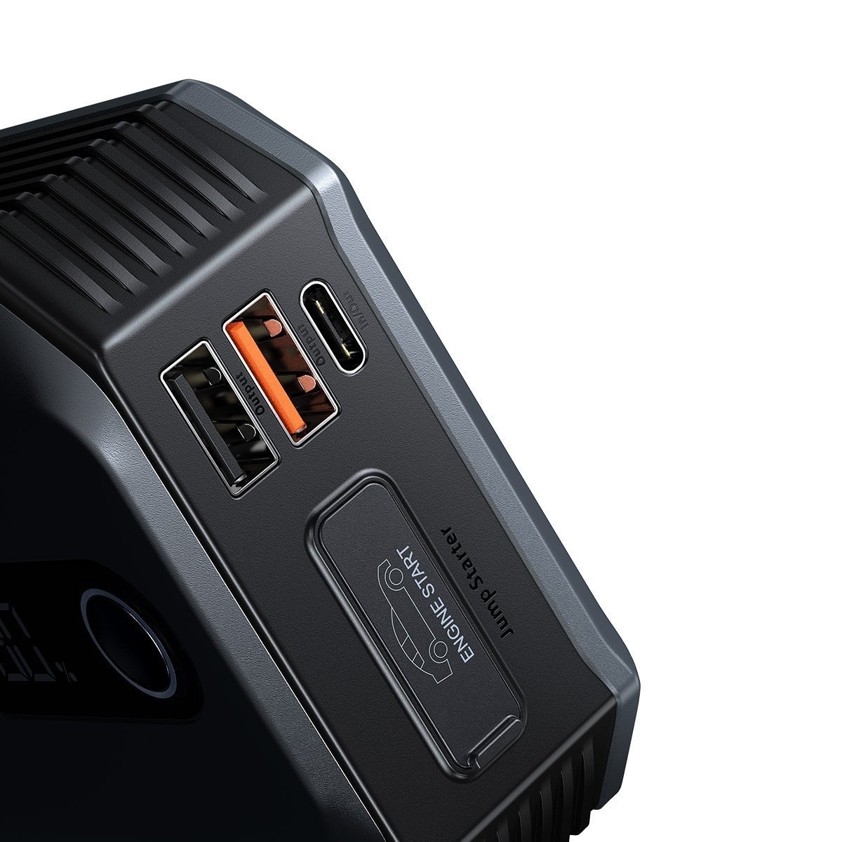 Baseus Super Energy Max Car Jump Starter, Powerbank 20000mAh, 2000A, USB (black)
