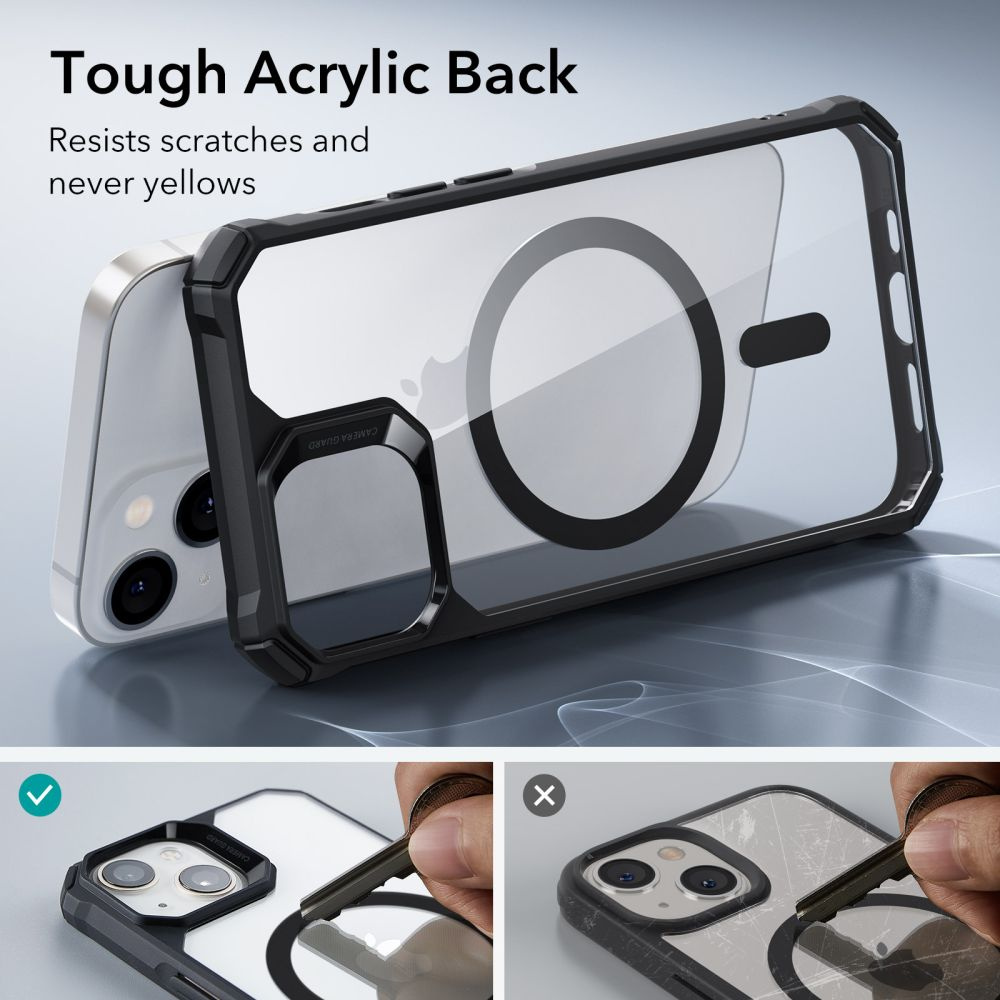 ESR Air Armor Halolock MagSafe Apple iPhone 14 Plus Clear/Black