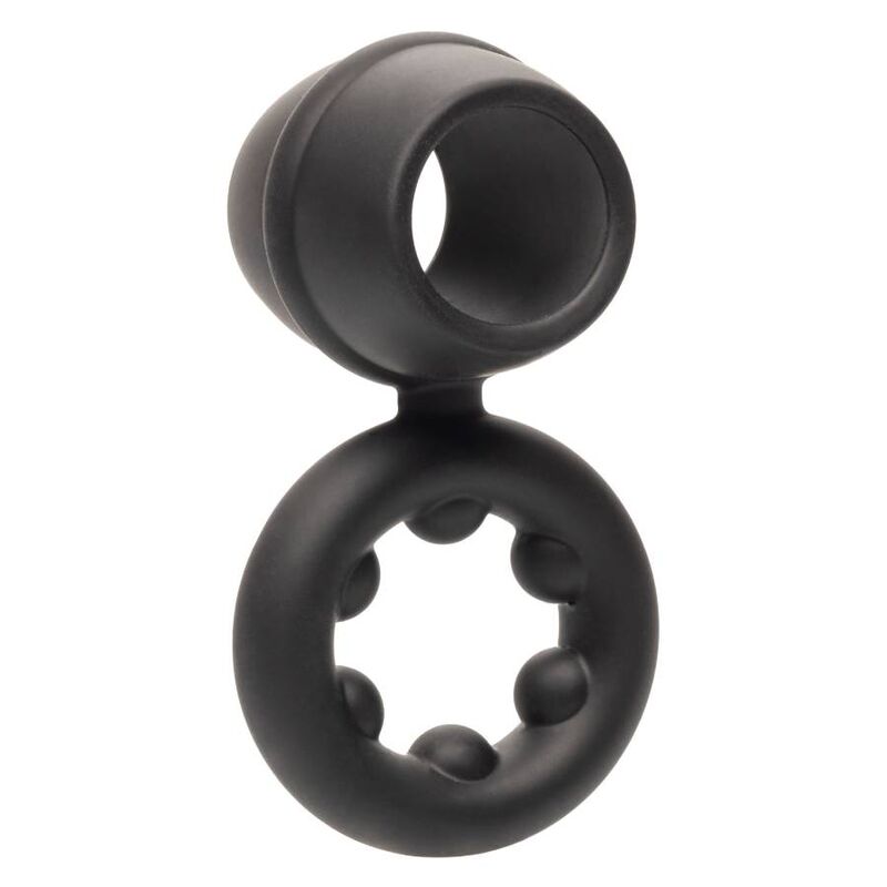 CALIFORNIA EXOTICS ALPHA DUAL MAGNUM RING BLACK