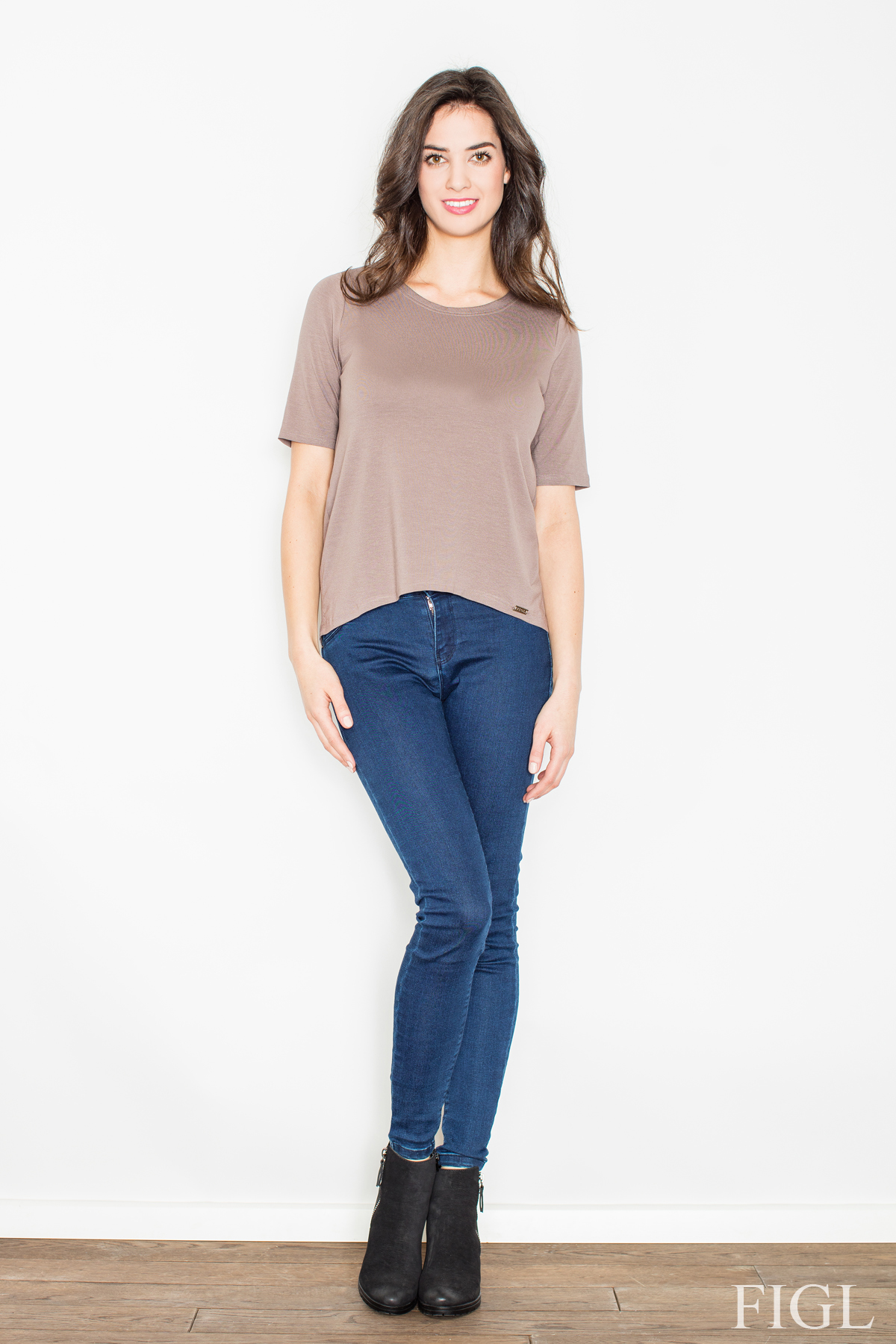 Bluse model 50064 Figl beige Damen