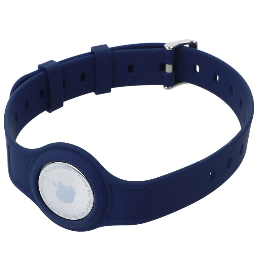 Bizon Case Locator Pets Apple AirTag navy blue