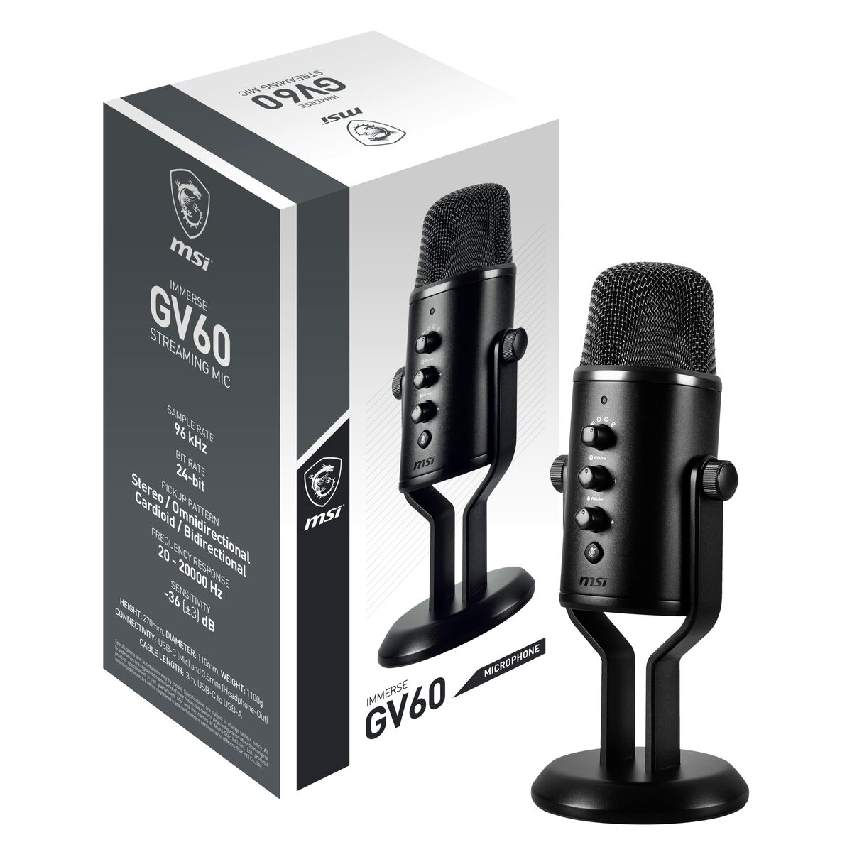 Microphone MSI GV60