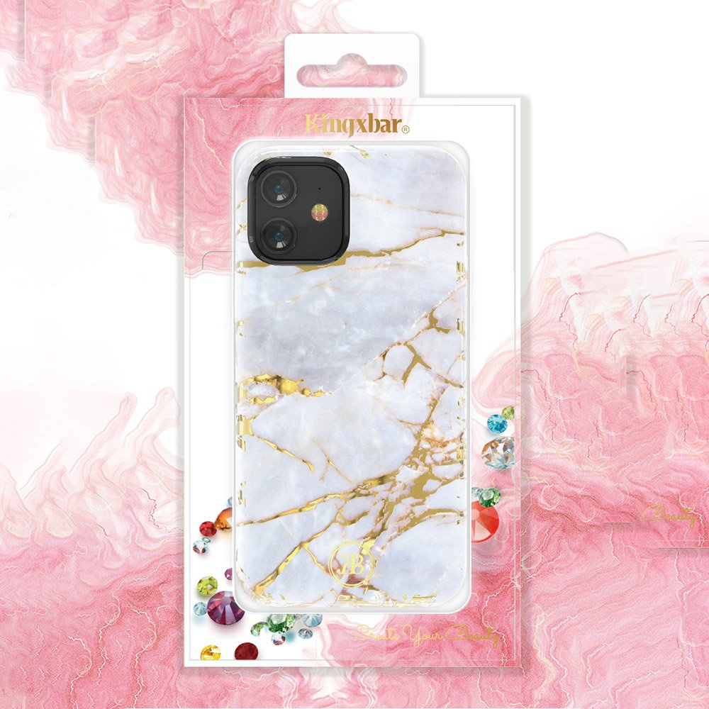 Kingxbar Agate Apple iPhone 12 mini red