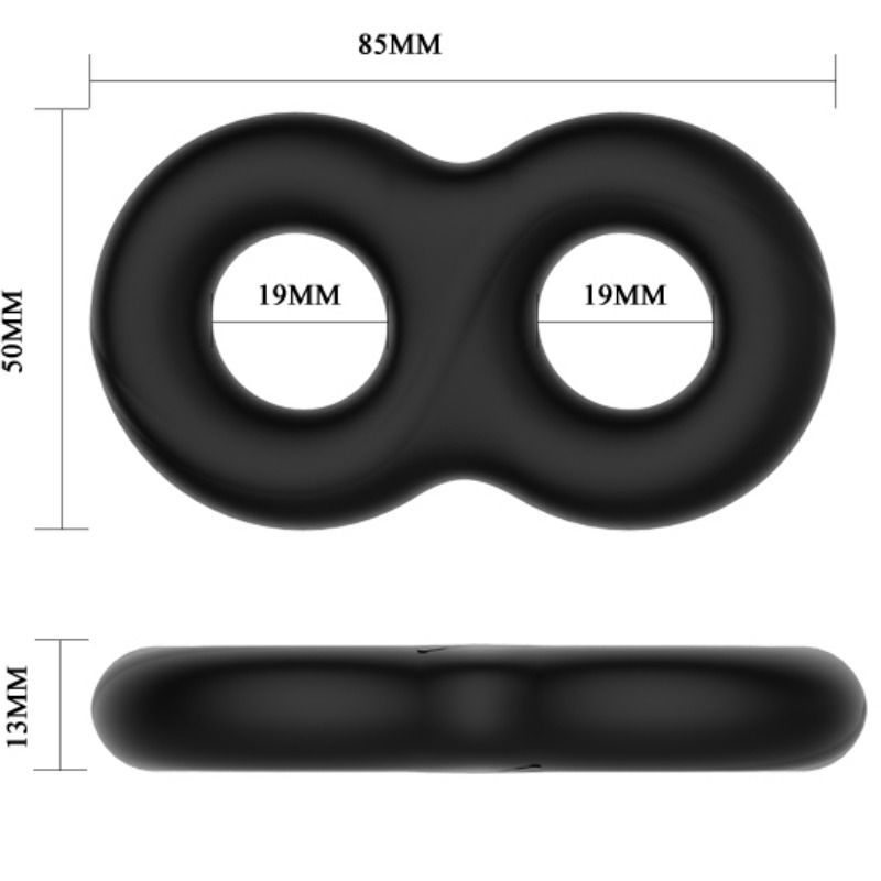 CRAZY BULL - SUPER SOFT DOUBLE SILICONE RING 2