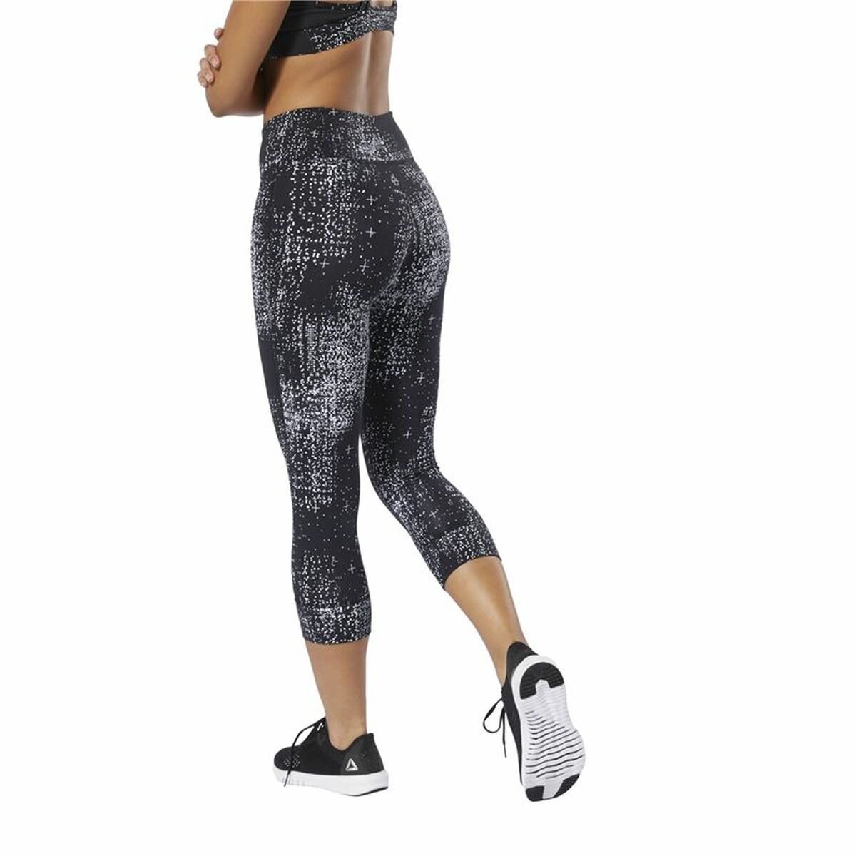 Sport leggings for Women Reebok Lux 3/4 Black