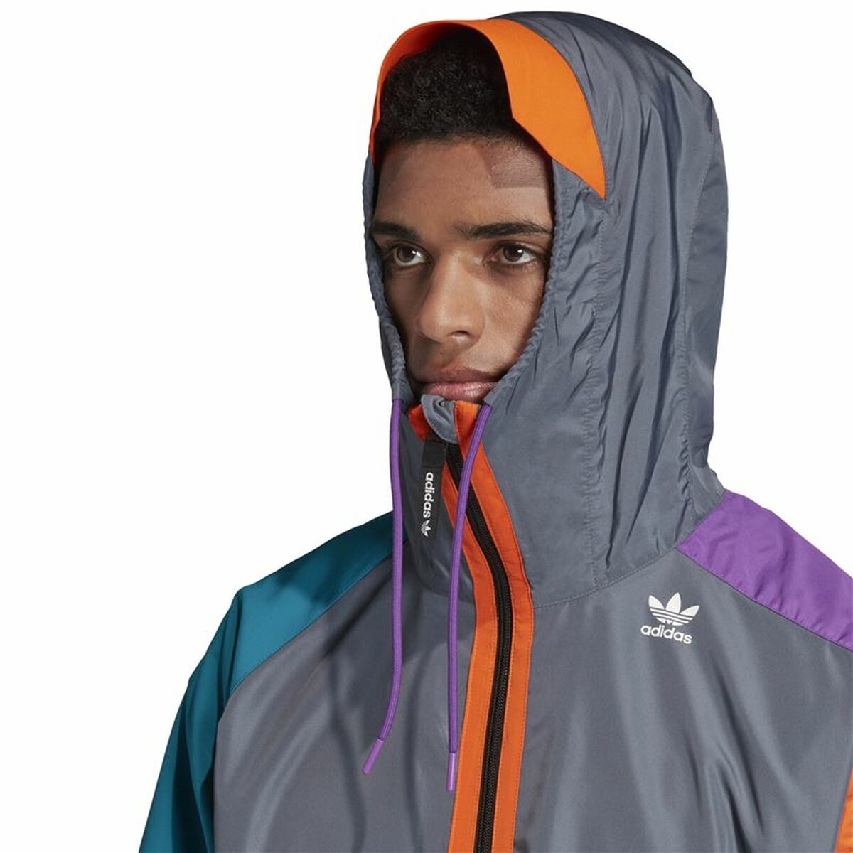 Men's Sports Jacket Adidas Originals Karkaj Dark grey Men's Sports Jacket Adidas Originals Karkaj Dark grey