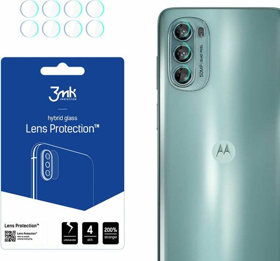3MK Lens Protection Motorola Moto G62 5G [4 PACK]