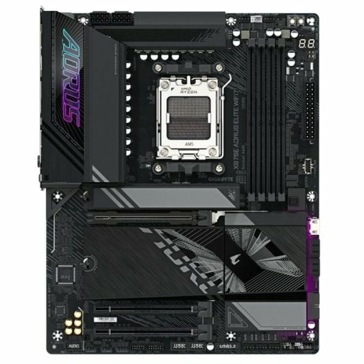 Motherboard Gigabyte X870E AORUS ELITE WIFI7 AMD AM5 AMD X870E
