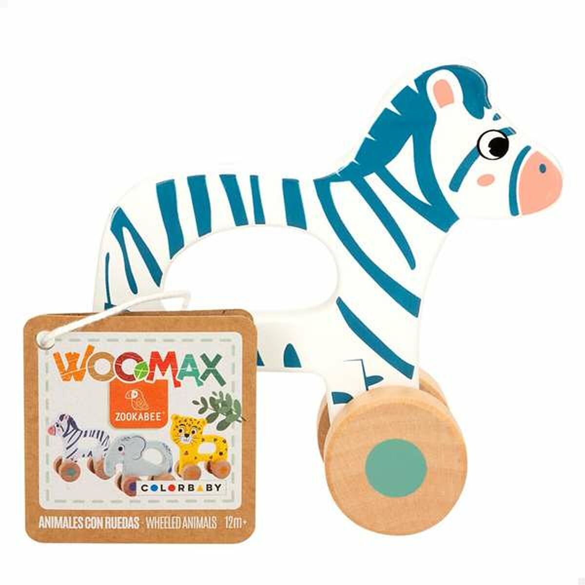 Pull-along toy Colorbaby 13 x 5 x 12,5 cm