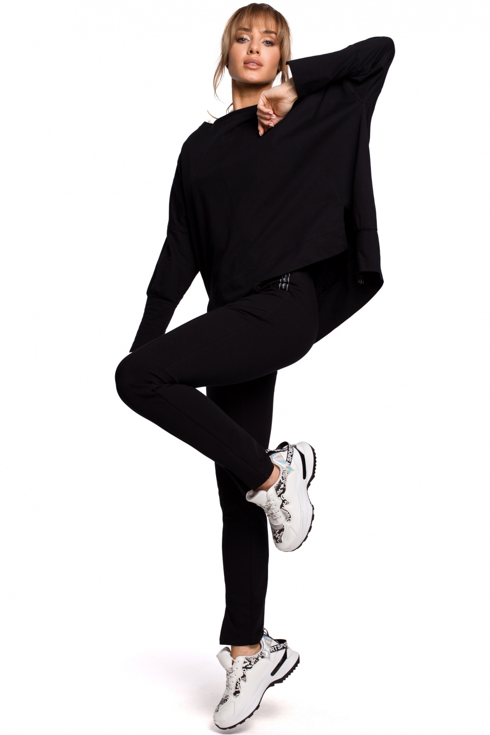 Lange Hose model 142268 Moe schwarz Damen