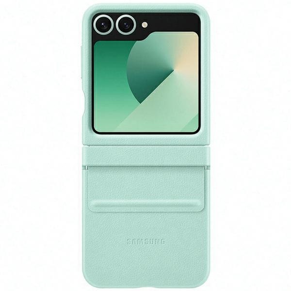 Samsung EF-VF741PMEGWW Galaxy Z Flip 6 Flap ECO-Leather Case mint