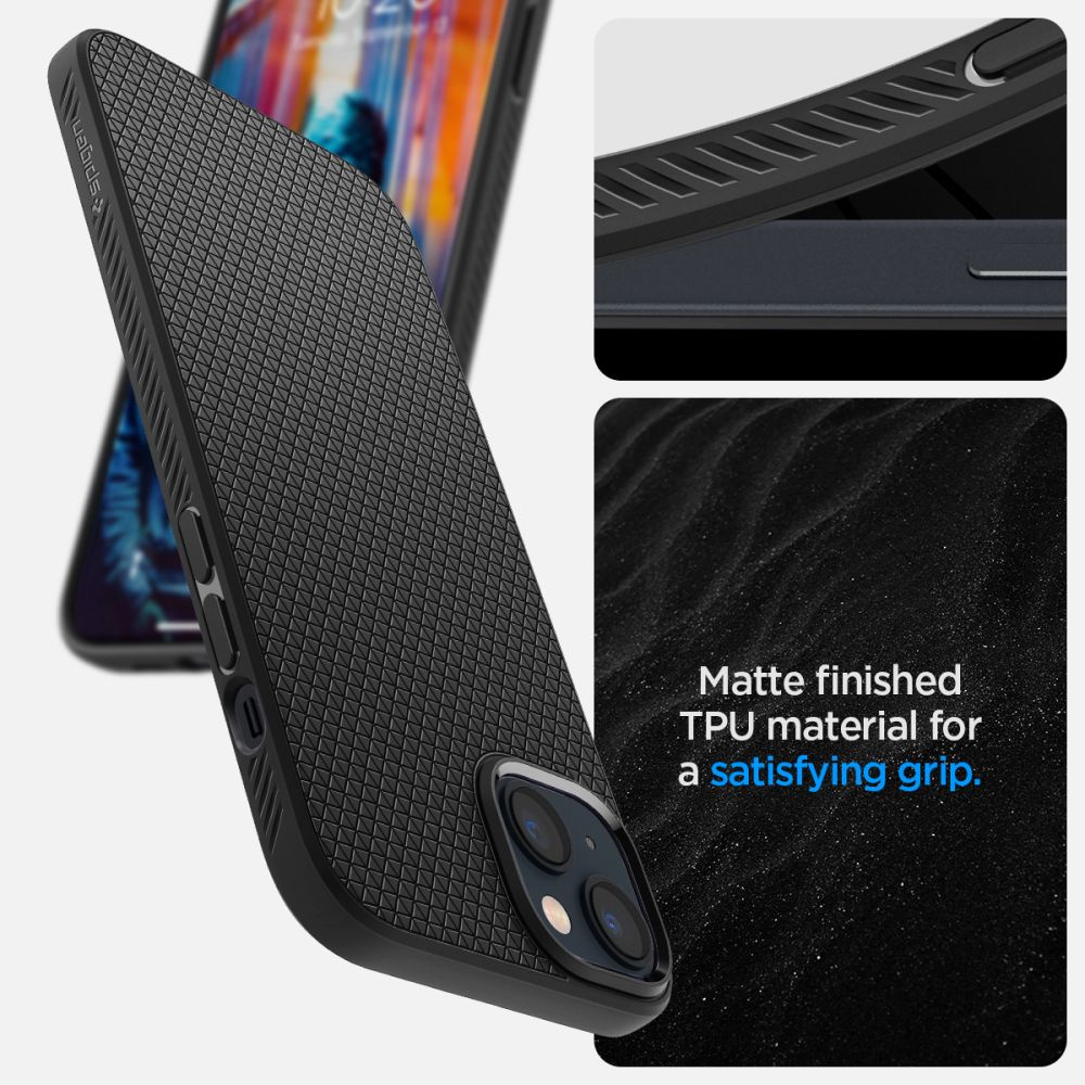 Spigen Liquid Air Apple iPhone 14 Matte Black