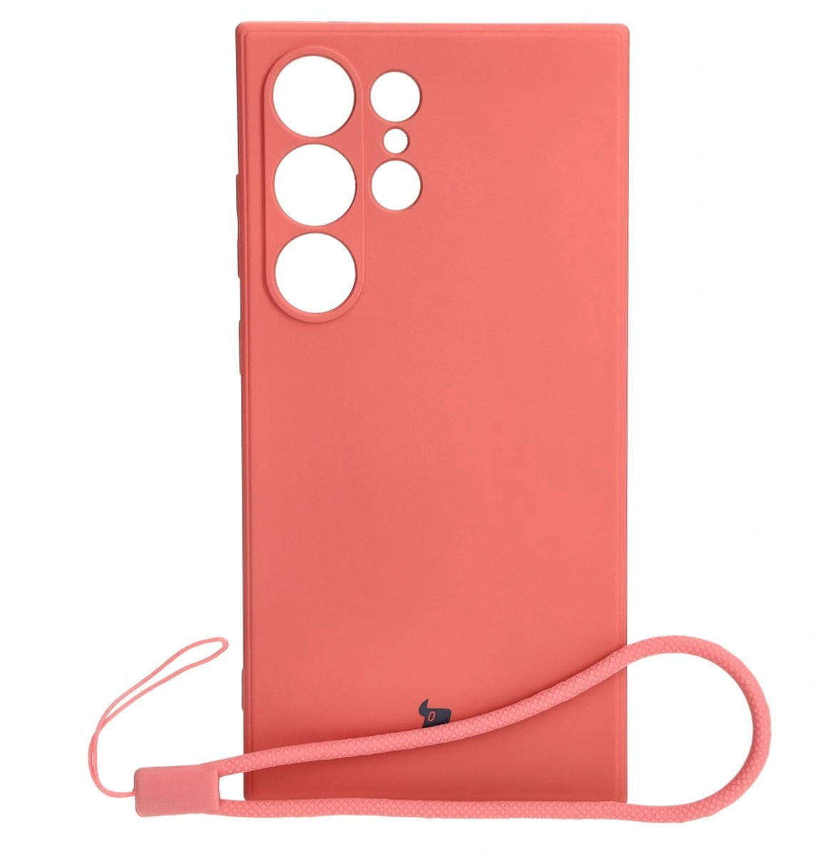 Bizon Case Silicone Sq Samsung Galaxy S24 Ultra dirty pink