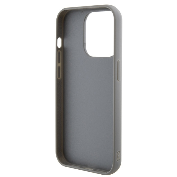 Guess GUHCP15LPSFDGSS Apple iPhone 15 Pro hardcase Sequin Script Metal silver