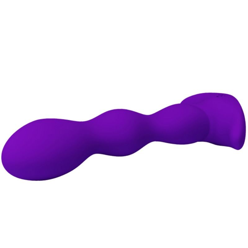 PRETTY LOVE ANAL MASSAGER 12 FUNCTIONS VIBRATION PURPLE