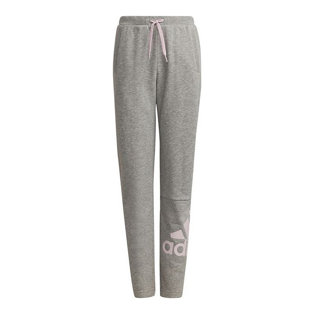 Long Sports Trousers Adidas Essentials French Terry Dark grey Boys