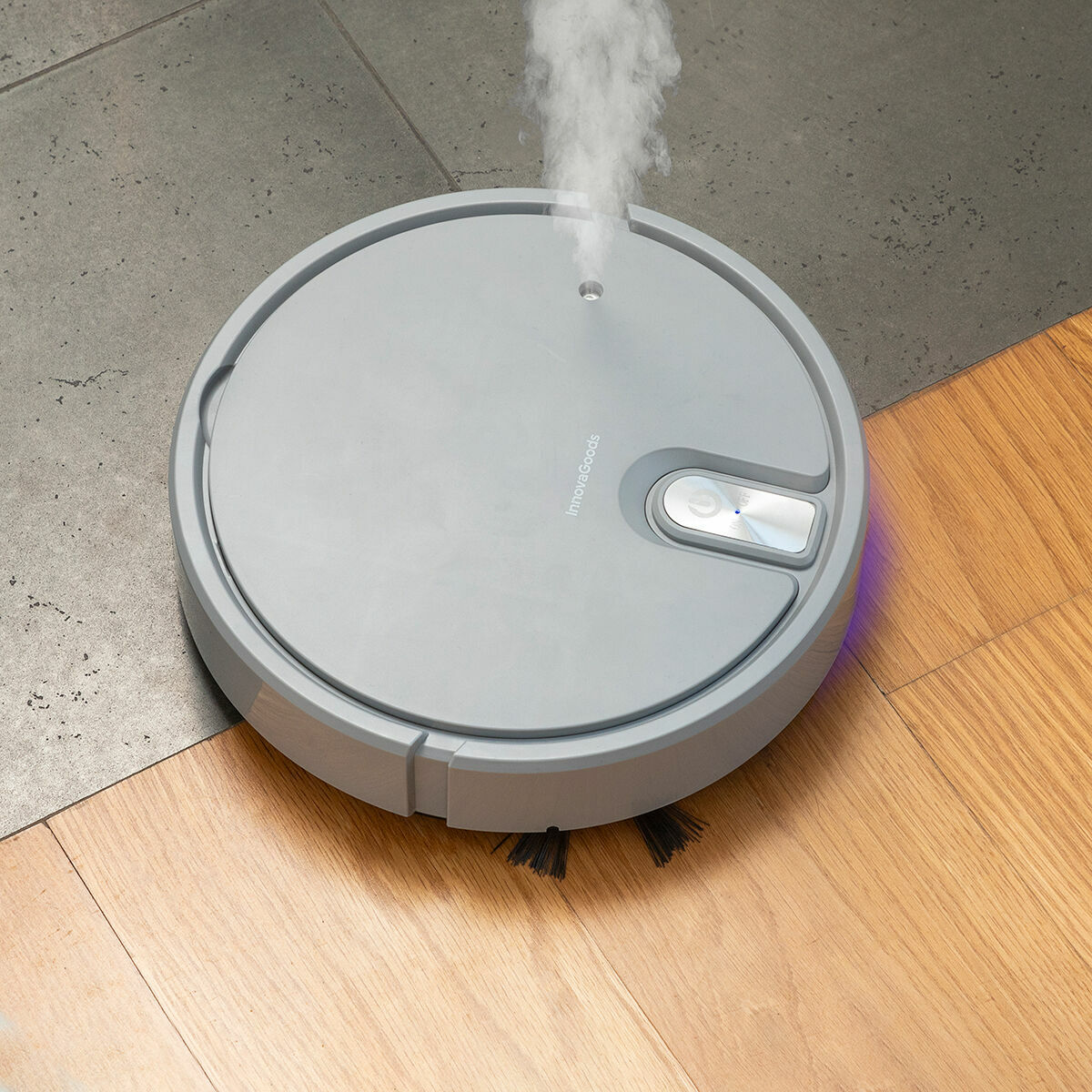 Multifunction 5-in-1 Rechargeable Robot Vacuum Cleaner Varob InnovaGoods Multifunction 5-in-1 Rechargeable Robot Vacuum Cleaner Varob InnovaGoods