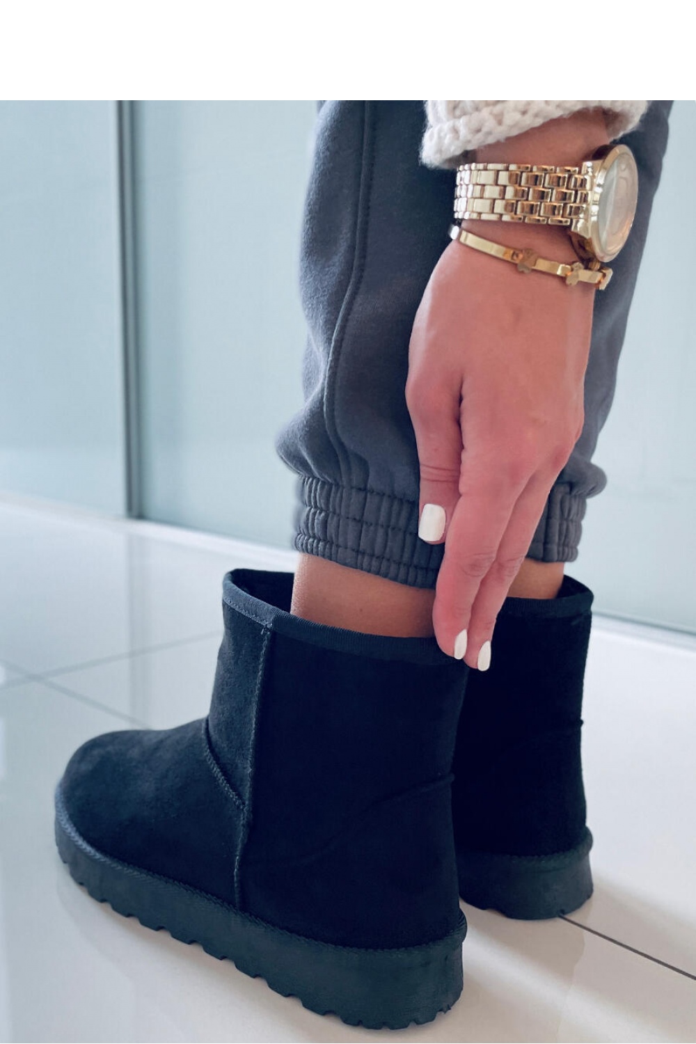 Schneeschuhe model 172876 Inello schwarz Damen