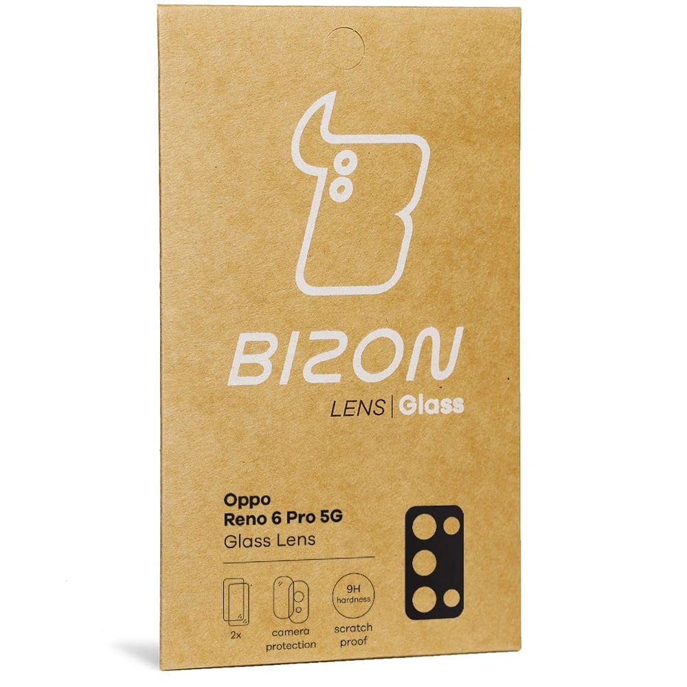Bizon Glass Lens Oppo Reno 6 Pro 5G [2 PACK]