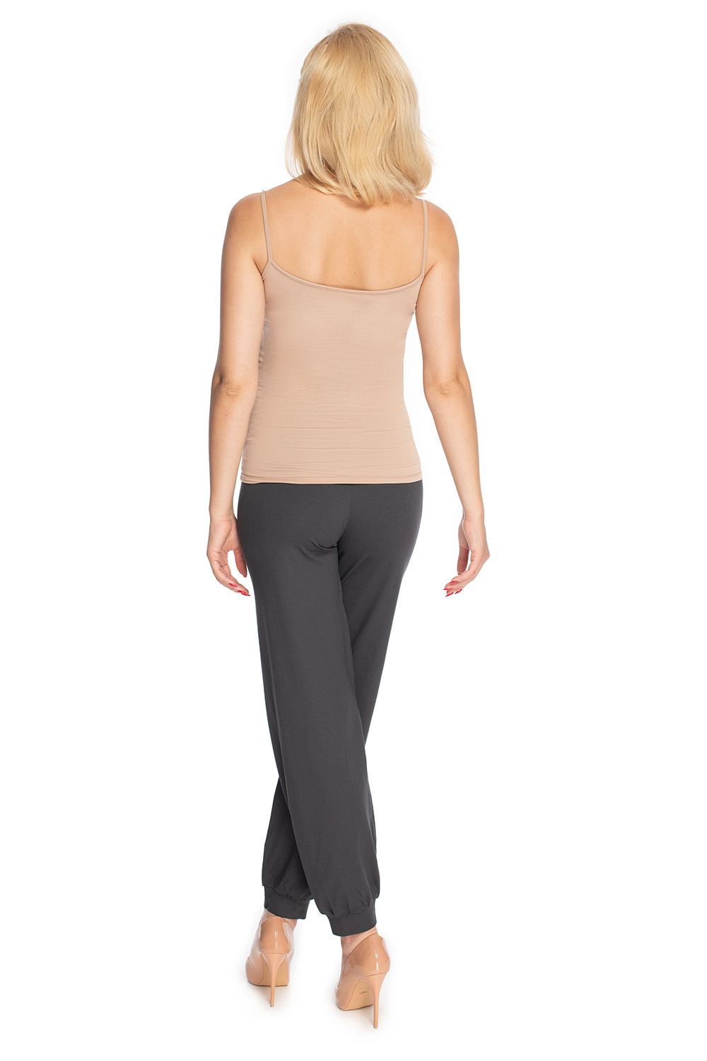  Women trousers model 147529 PeeKaBoo  grey
