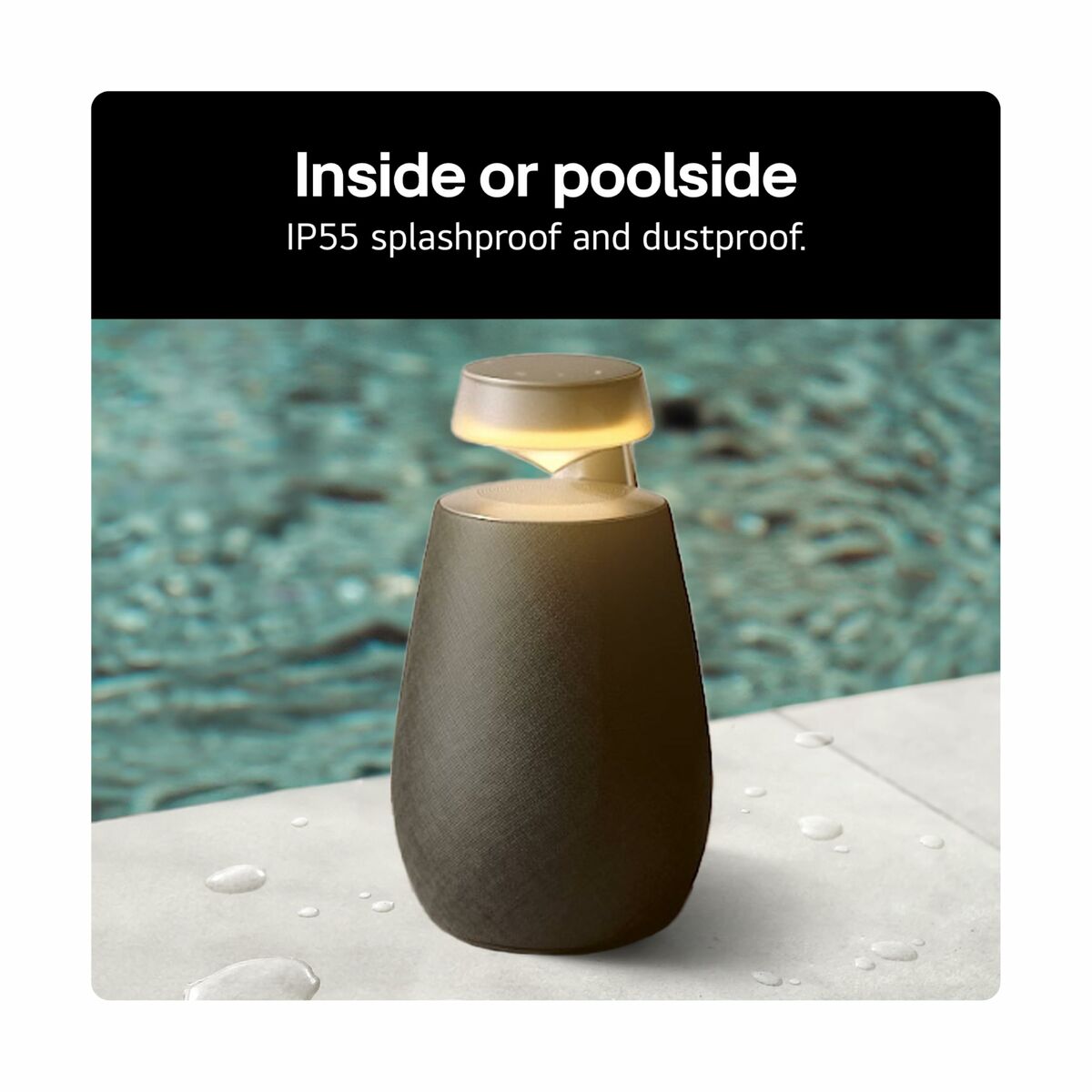 Portable Bluetooth Speakers LG XG2TBK Black 5 W