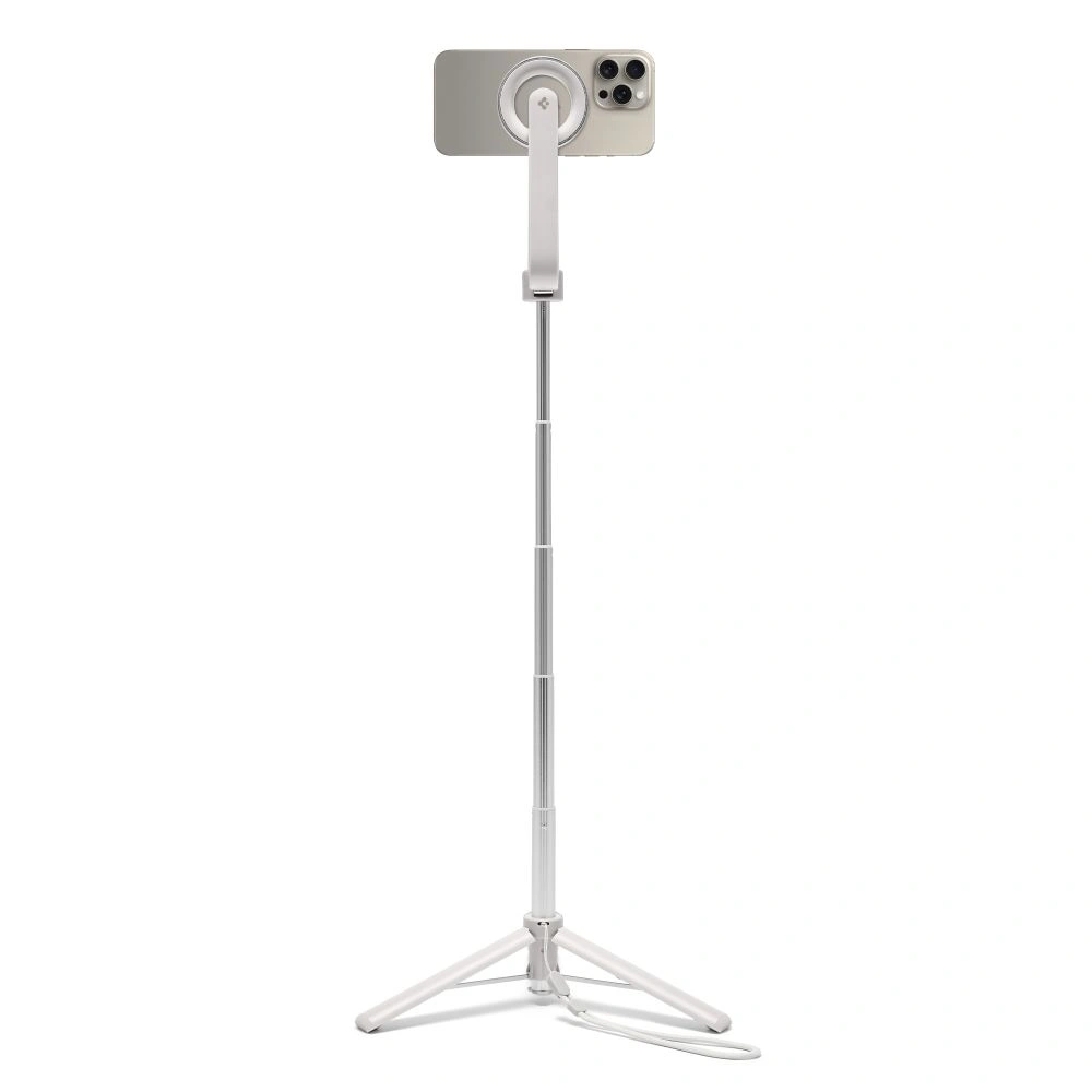 Spigen S571W MagSafe Bluetooth Selfie Stick Tripod Dune Beige