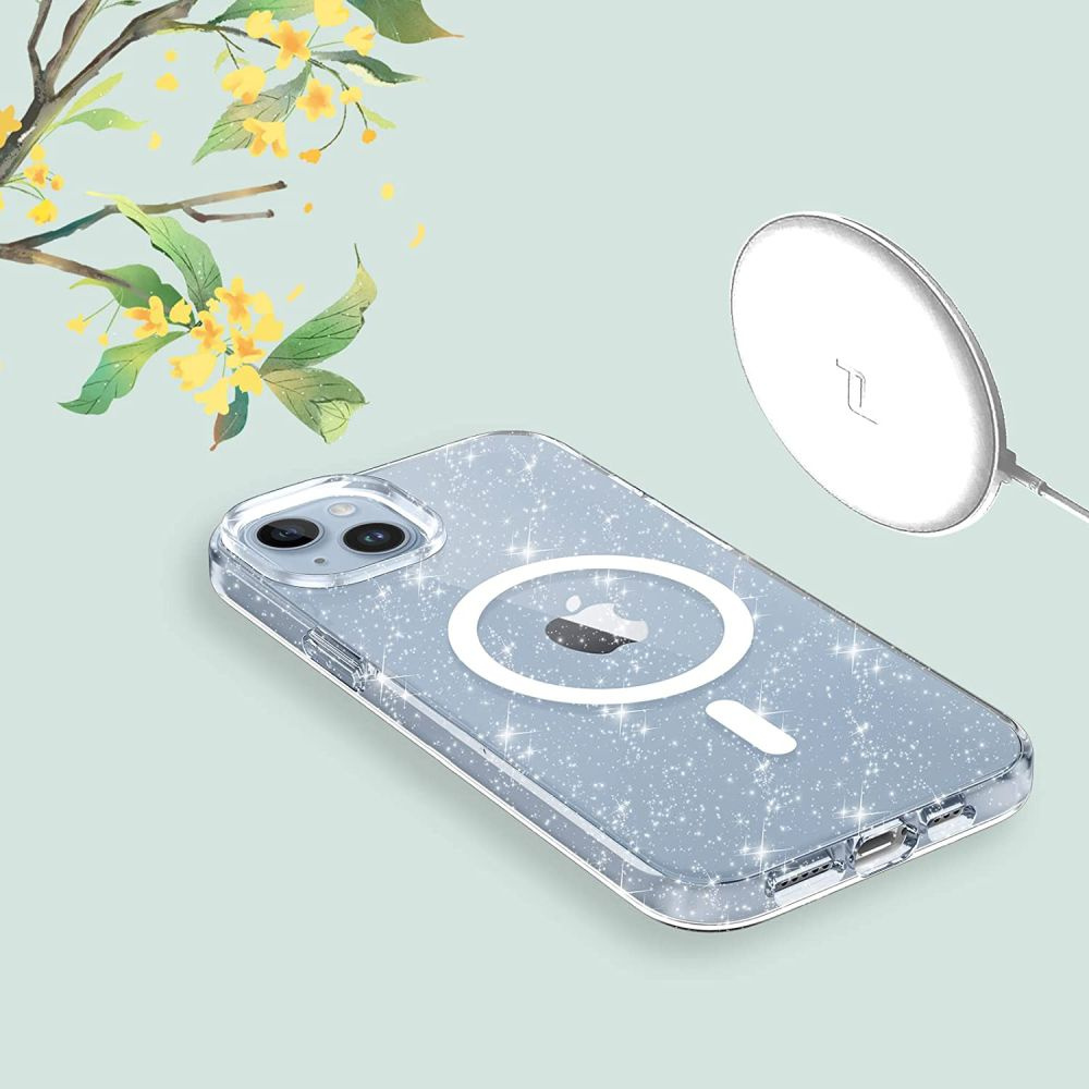 Tech-Protect Flexair Hybrid MagSafe Apple iPhone 13/14 Glitter