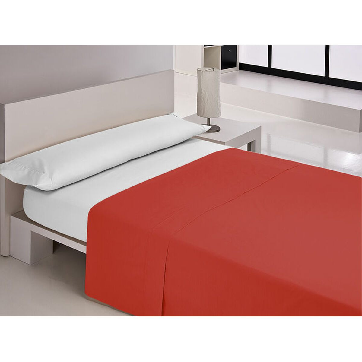 Top sheet Happy Home MIX COLORS Red 230 x 270 cm
