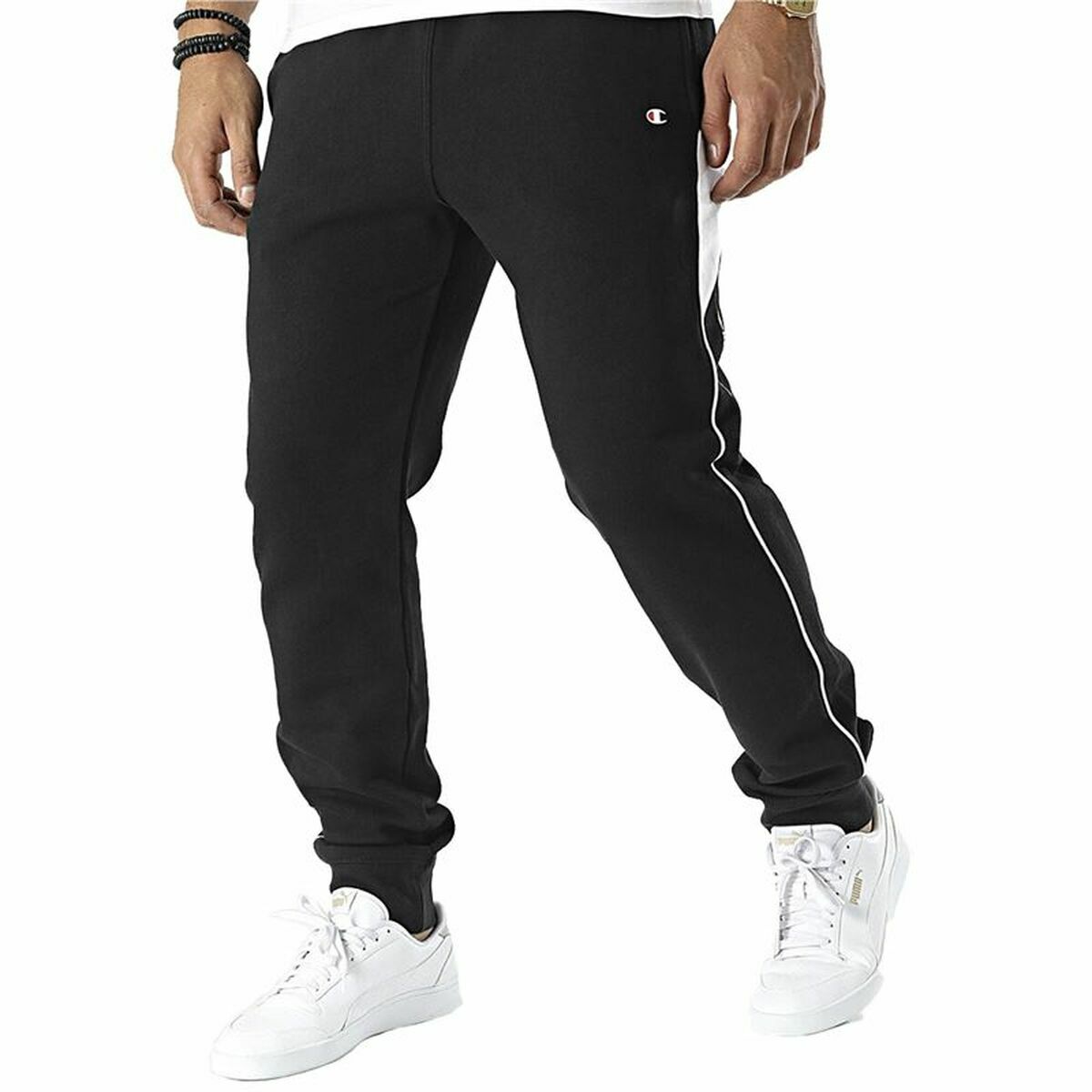 Long Sports Trousers Champion Black Men