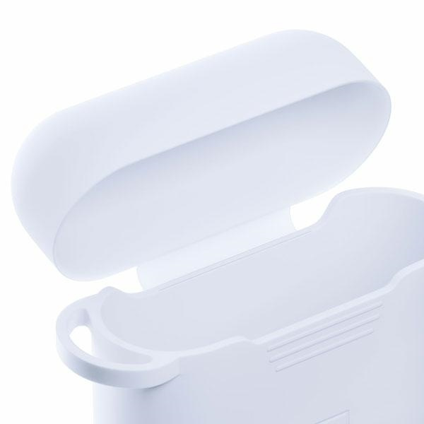 3MK Silicon Case Apple AirPods Pro + carabiner white