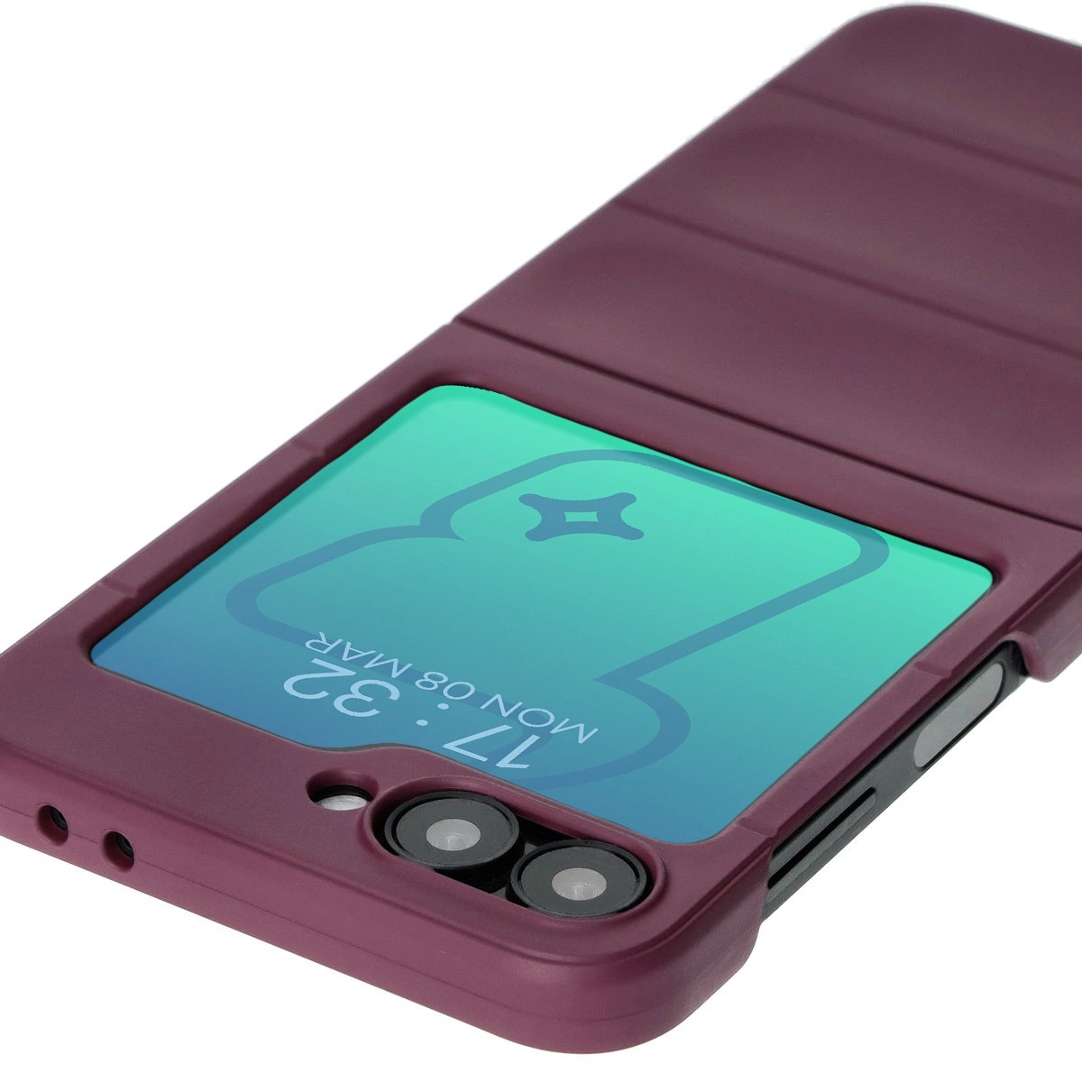 Bizon Case Tur Samsung Galaxy Z Flip6 dark purple
