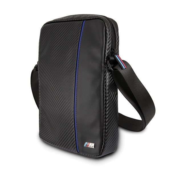 BMW Bag BMTB8CAPNBK Tablet 8 inch black Carbon/Blue Stripe