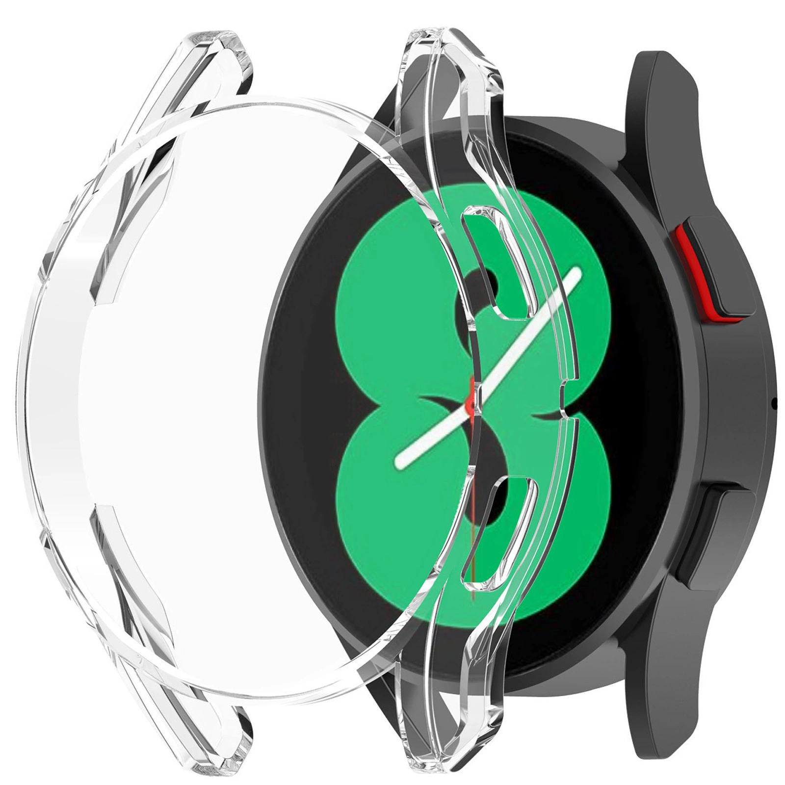 Bizon Case Watch Felipe Samsung Galaxy Watch FE / Watch 4 40 mm clear