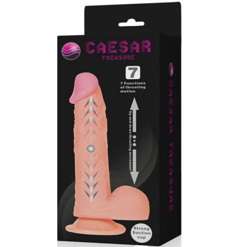 CAESAR TREASURE REALISTIC DILDO UP&DOWN FUNCTION