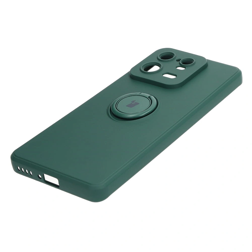 Bizon Case Silicone Ring Sq Xiaomi 13 Pro dark green
