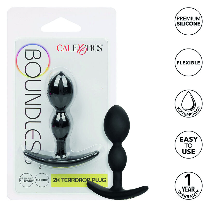 CALIFORNIA EXOTICS - BOUNDLESS 2X TEARDROP PLUG