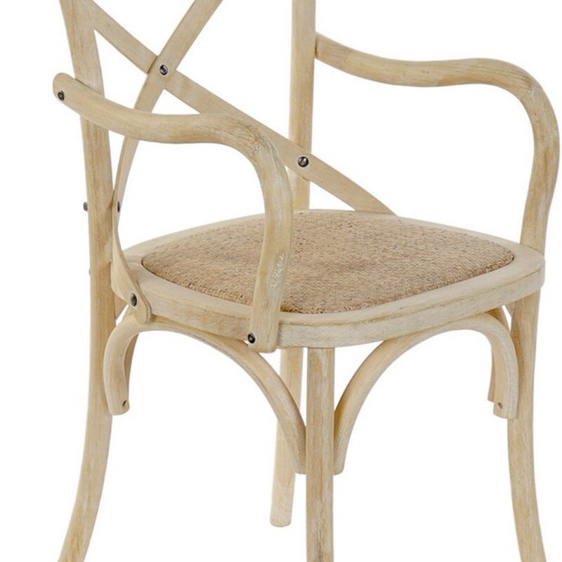 Dining Chair DKD Home Decor White 55 x 57 x 92 cm