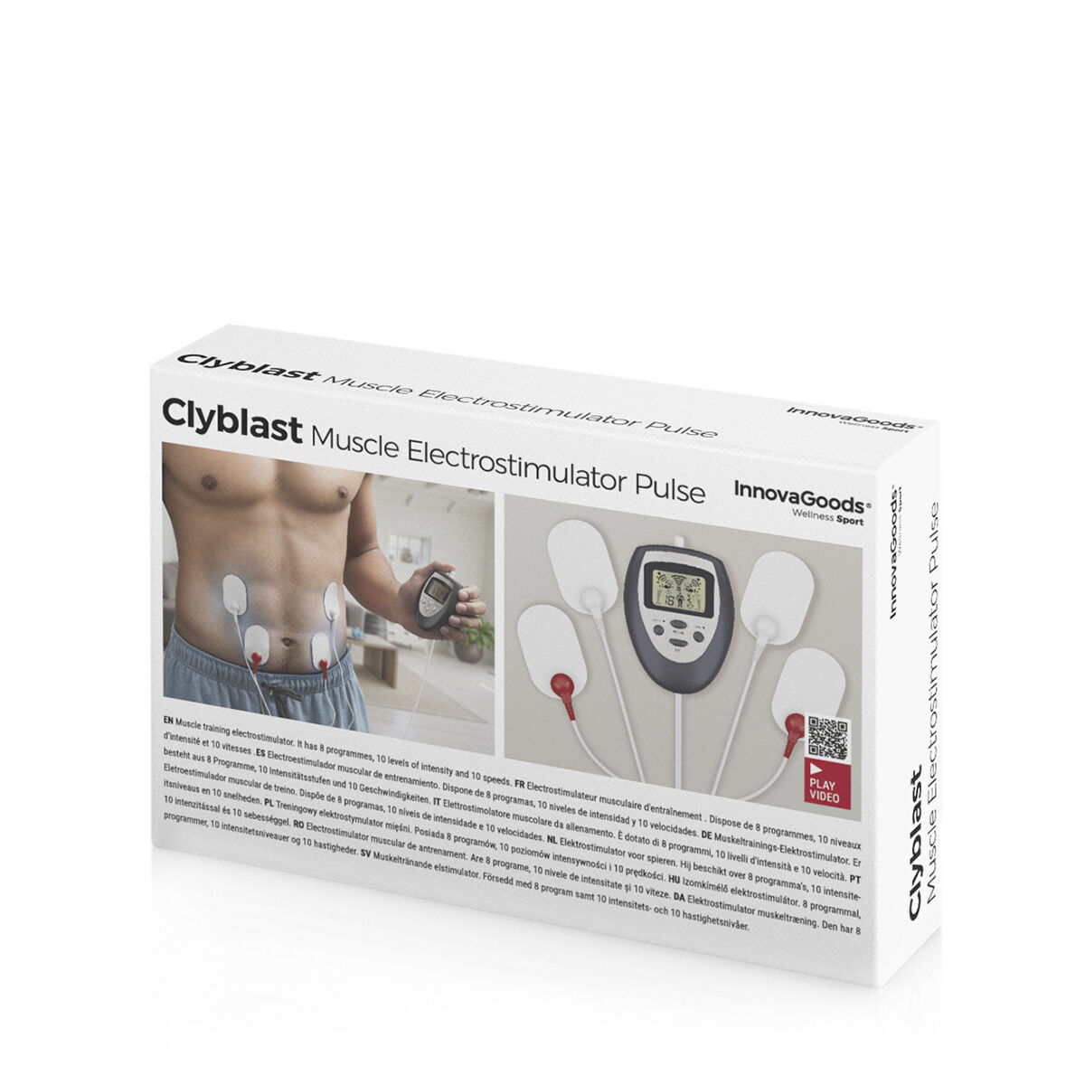 Muscle Electrostimulator Clyblast InnovaGoods