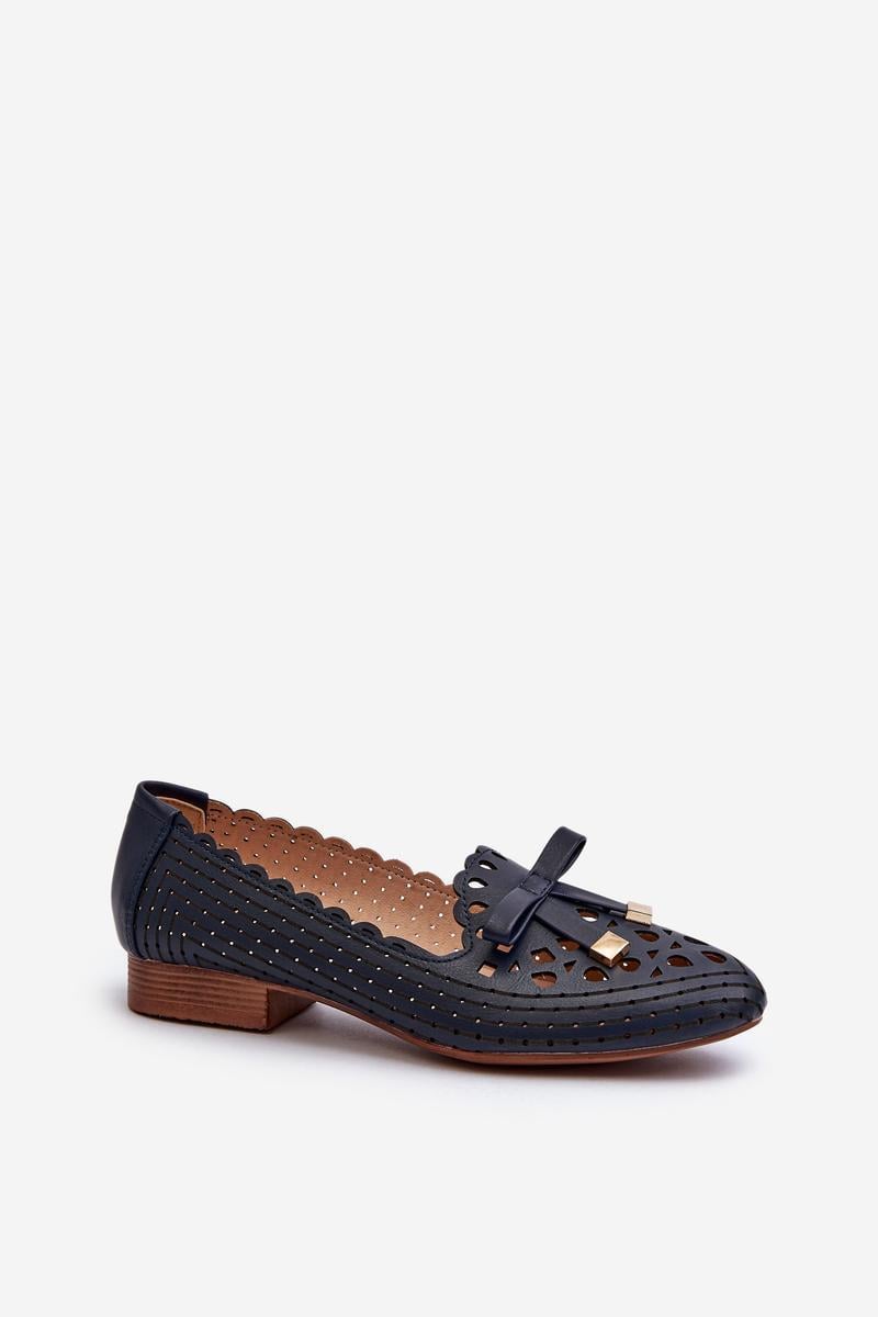  Ballet flats model 196307 Step in style  navy blue