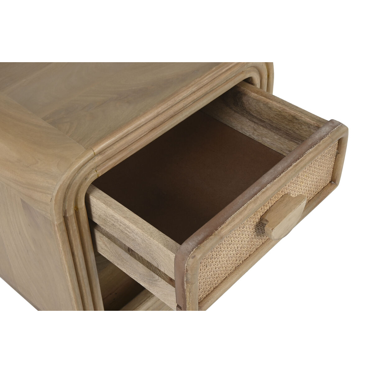 Nightstand Home ESPRIT Natural 45 x 42 x 53 cm