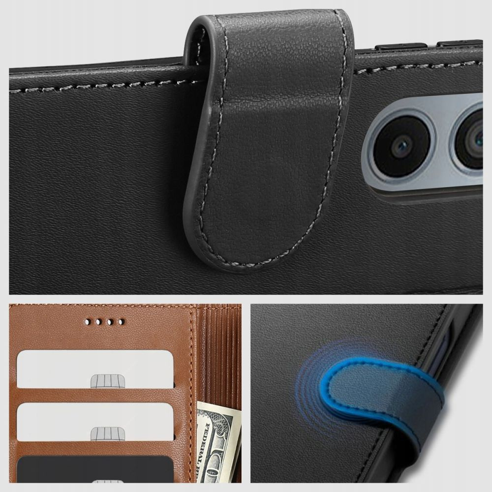 Tech-protect Wallet Motorola Moto E13 Black