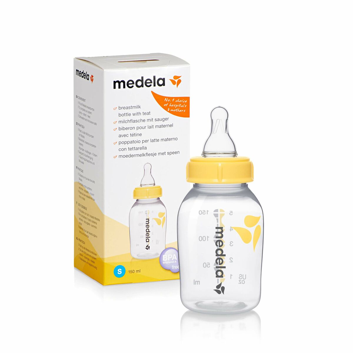 Anti-colic Bottle Medela 150 ml (Refurbished A)