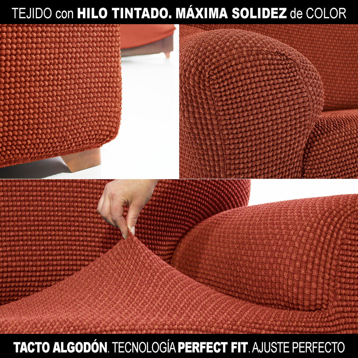Cover for chaise longue with long right arm Sofaskins NIAGARA 210 - 340 cm Cover for chaise longue with long right arm Sofaskins NIAGARA 210 - 340 cm