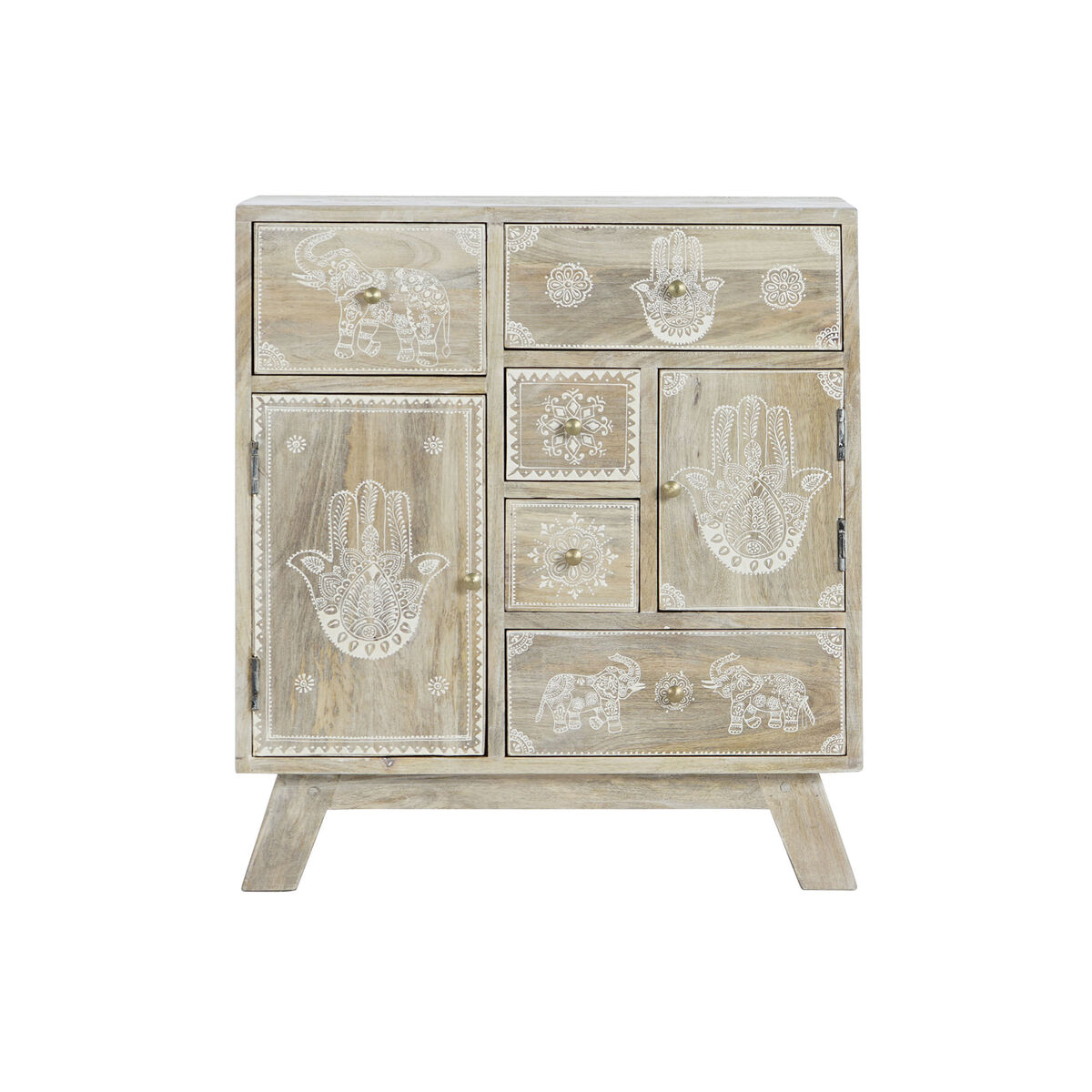 Chest of drawers DKD Home Decor 61 x 33,5 x 68,5 cm Natural Mango wood