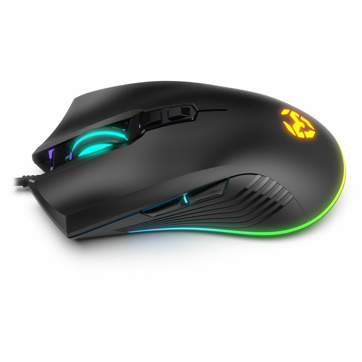 Keyboard with Gaming Mouse Krom NXKROMKRSHRSP Black Keyboard with Gaming Mouse Krom NXKROMKRSHRSP Black